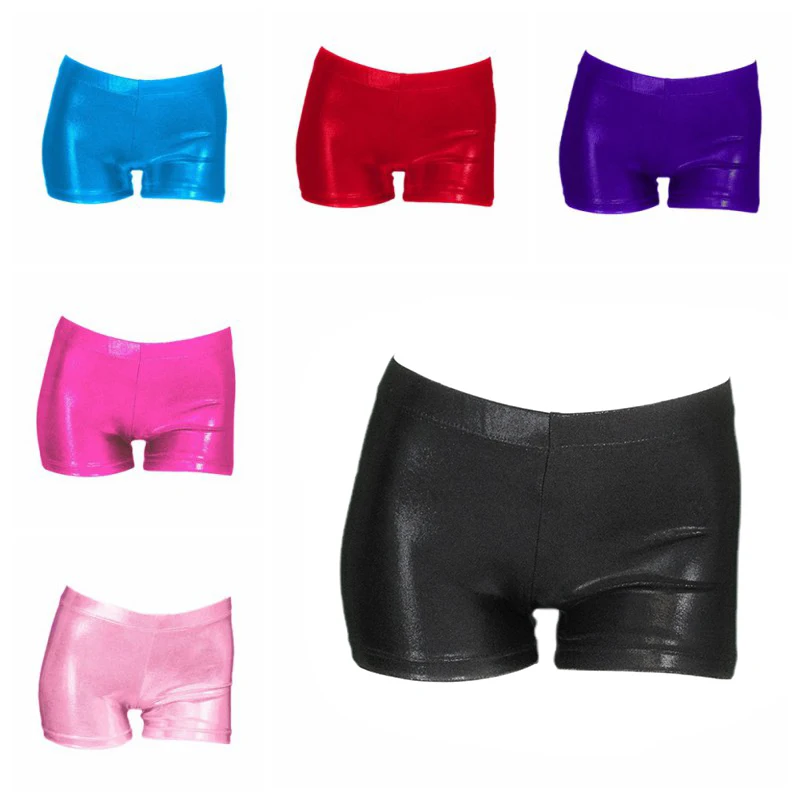 

1Pcs Girls Gymnastics Suit Shorts High Quality Bright Color Body Wear Ballet Dance Yoga Practice Clothes Sportswear