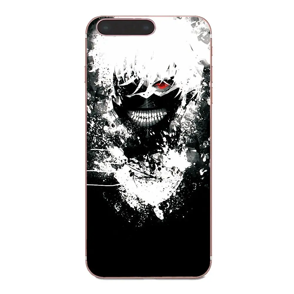 Tokyo Ghoul Kaneki Ken белый мягкий Новое поступление для Sony Xperia Z Z1 Z2 Z3 Z4 Z5 compact Mini M2 M4 M5 T3 E3 E5