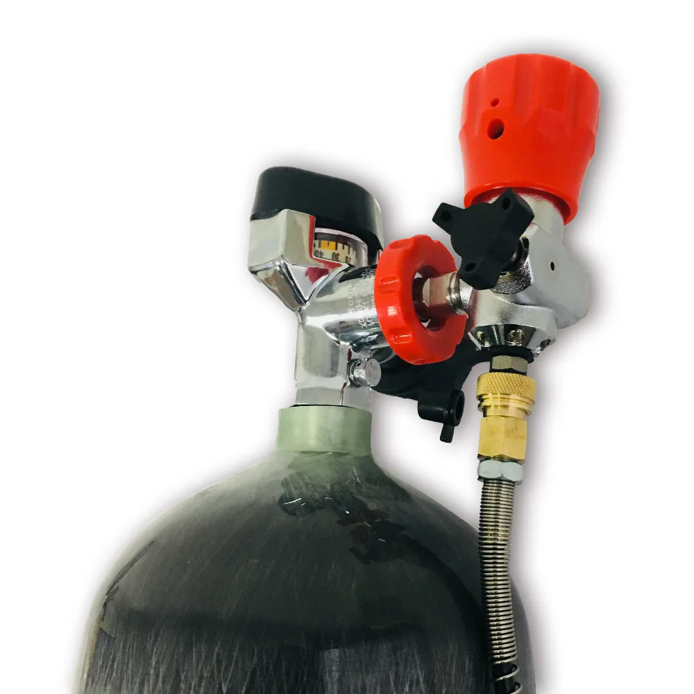AC168201 6.8L 4500Psi Tank 30Mpa High Pressure Cylinder Scuba Diving Tank Aqualung Dive Pcp Airforce Condor Scuba Diving Tank