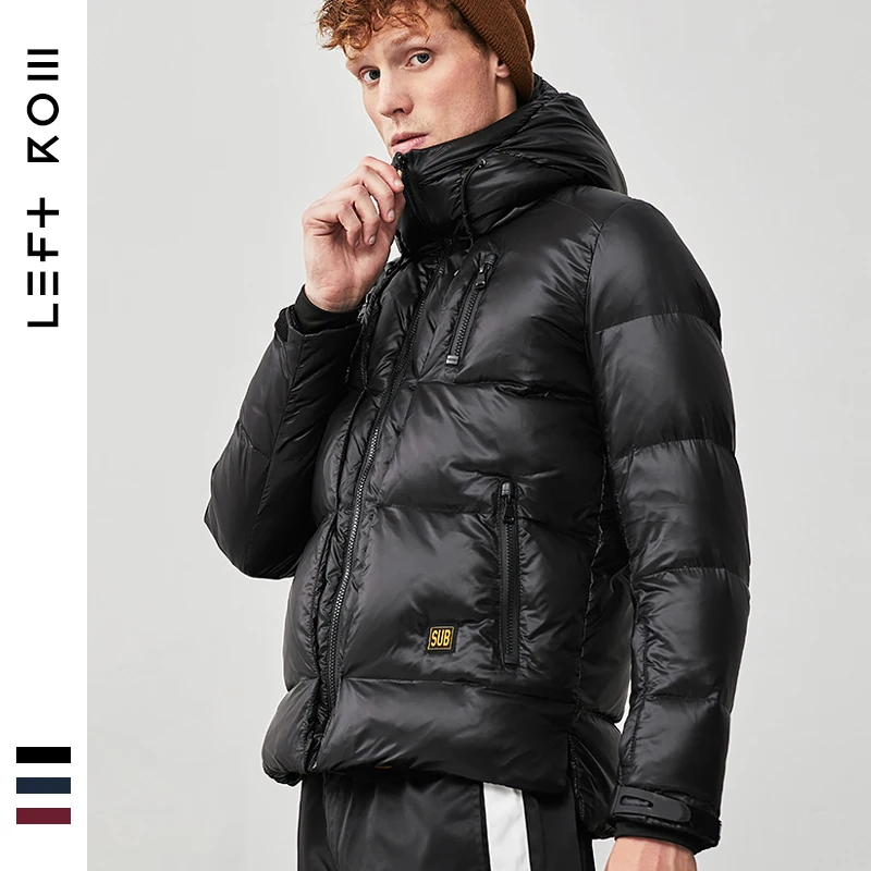 LeftROM (Высшее качество) 2018 новый мужской пуховик на открытом воздухе для пары