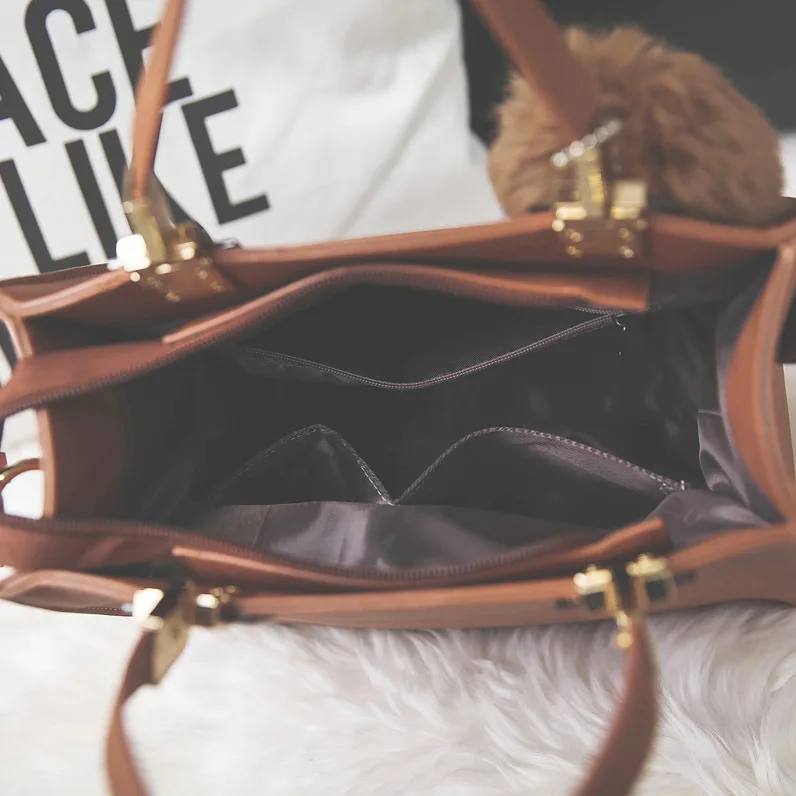 2019 осенне-зимняя женская модная матовая сумка из искусственной кожи с кисточками