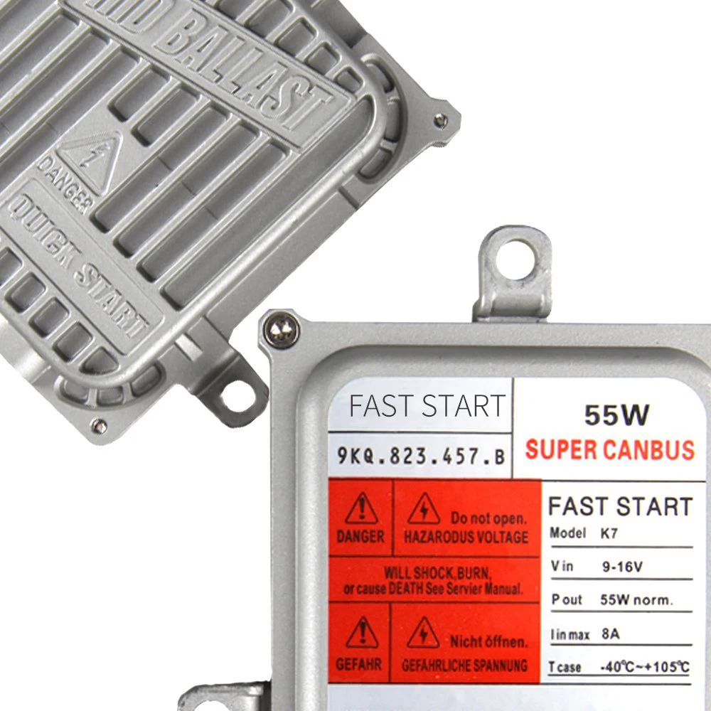 Автомобильный ксеноновый комплект Canbus HID H1 H3 H7 H11 9005 9006 55 Вт супер декодер лампы