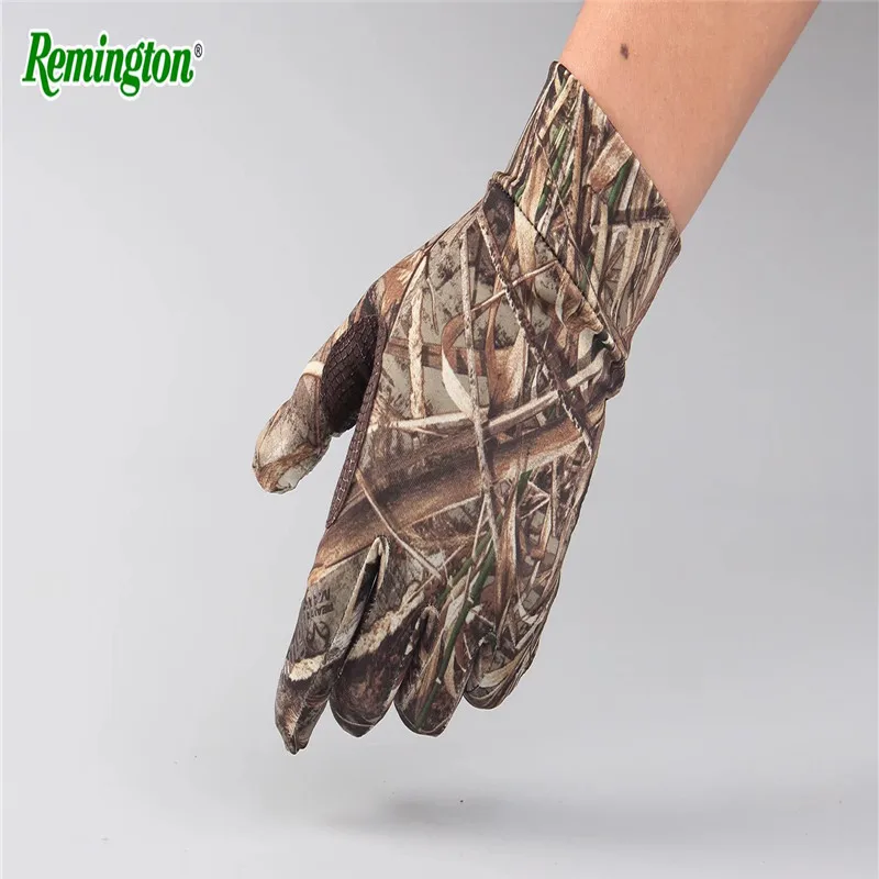 Wifreo camoflage Gloves Fishing Hunting Slip two fingers Cut Camping and Cycling half Finger for the Warm Winter | Спорт и
