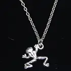 20 шт., подвеска в виде лягушки, 17 х17 мм