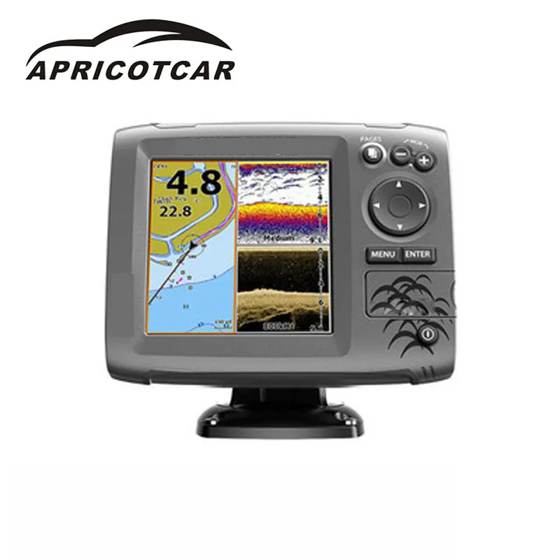 APPICOTCAR 5 дюймов морской gps навигация рыборазведочный инструмент Мульти окно