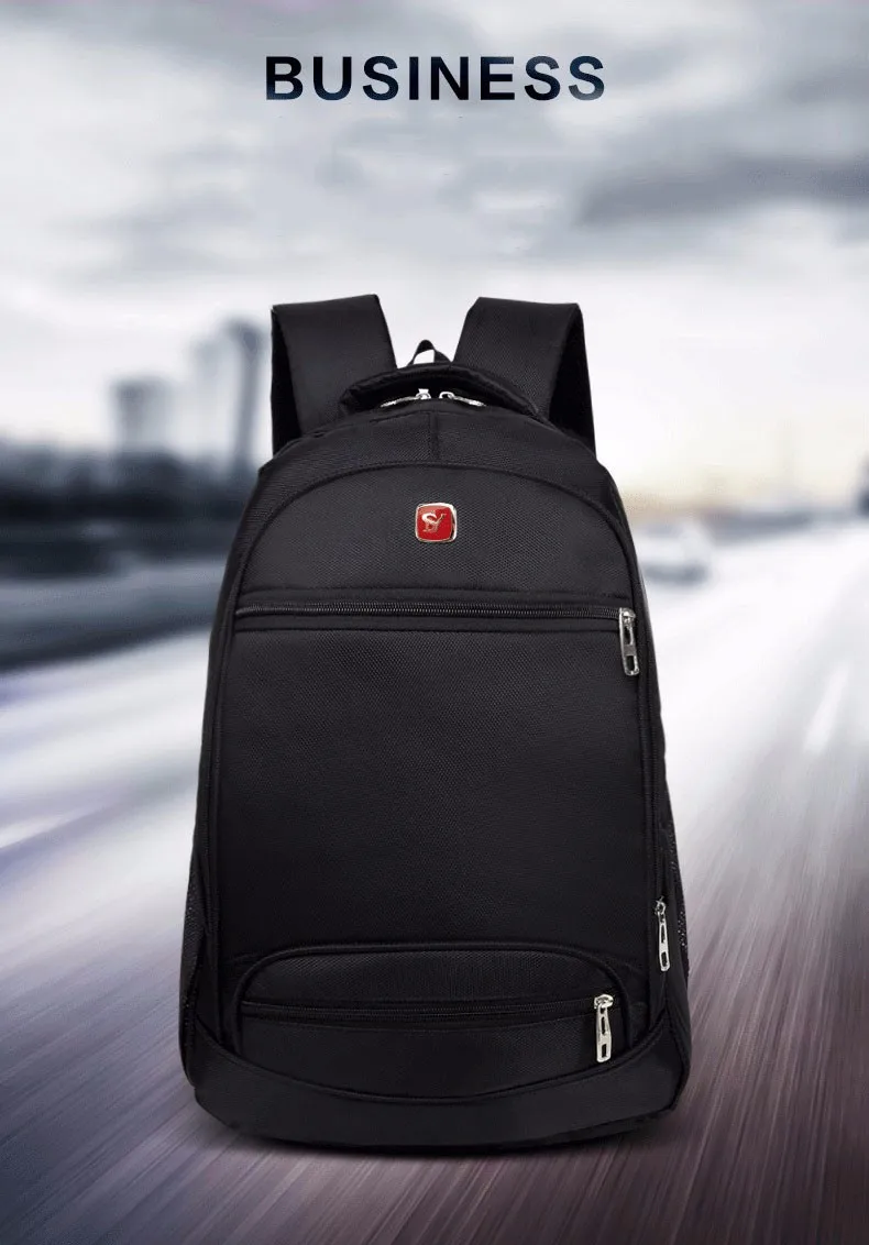 Мужские рюкзаки Bolsa Mochila для ноутбука 14 дюймов, сумки для ноутбука, мужской рюкзак, школьный черный Оксфорд для подростков