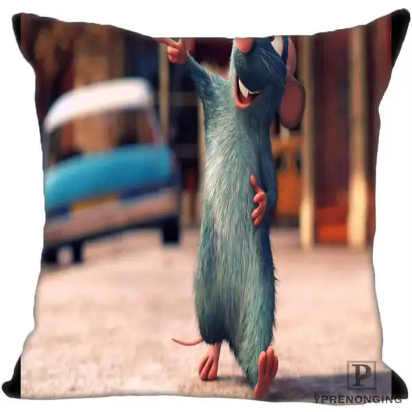 Square Pillowcases Заказная декоративная наволочка рататуиль аудио квадратная Наволочка на молнии 35X35,40x40,45x45 см(одна сторона) 80527-21-05 - Цвет: Square Pillowcases