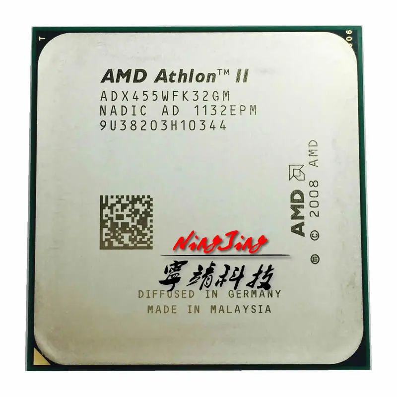 AMD Athlon II X3 455 3,3 ГГц 3 ядерный процессор ADX455WFK32GM Socke AM3 Процессор