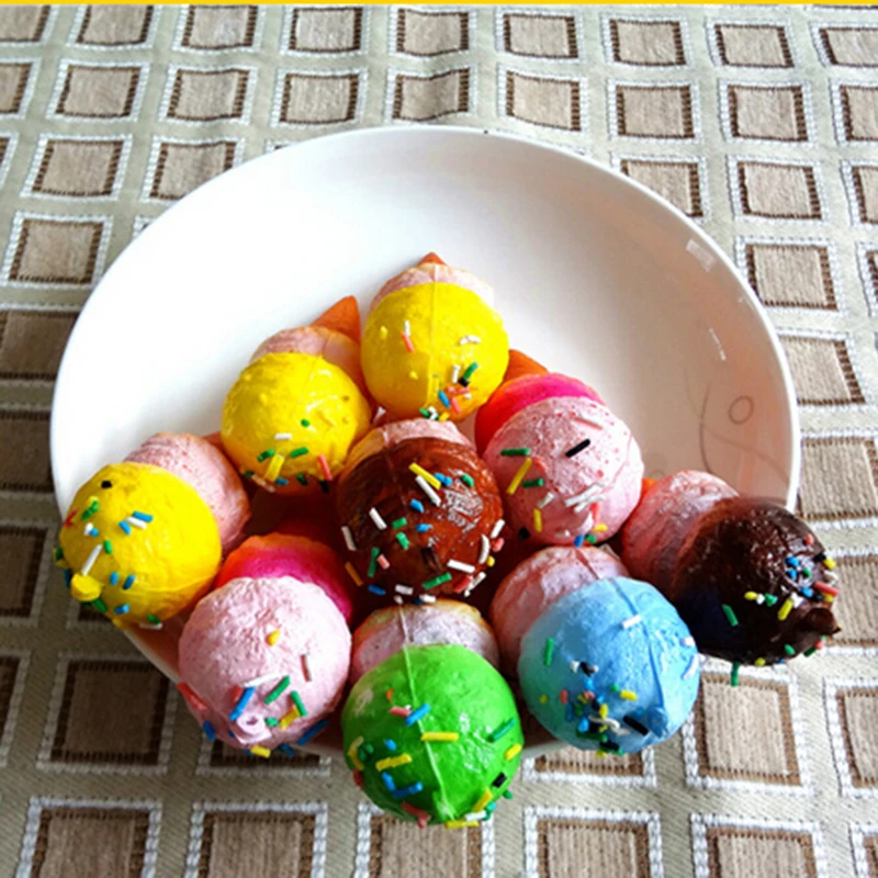 10 см новые милые мягкие Джамбо мороженного хлеб Ароматические Классические