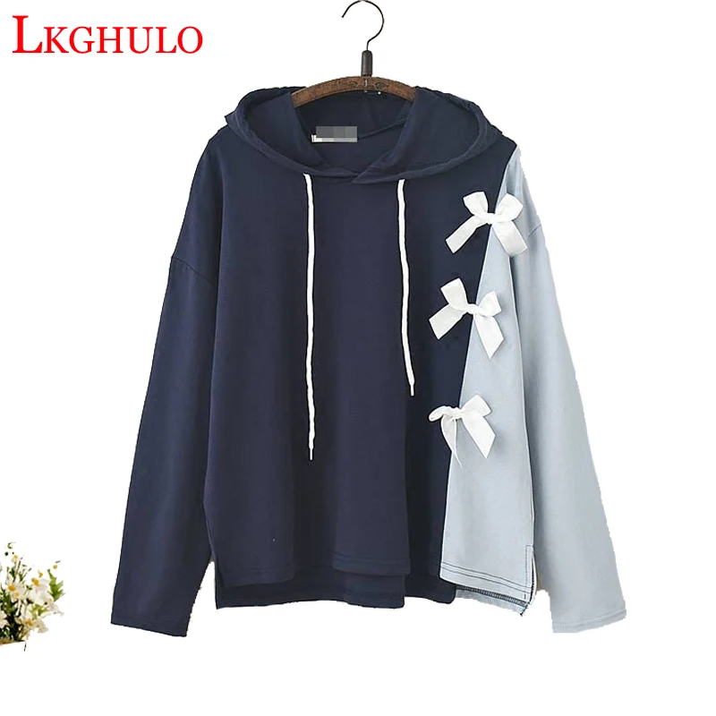 2018 Осенняя Женская толстовка с капюшоном повседневный пуловер длинным рукавом