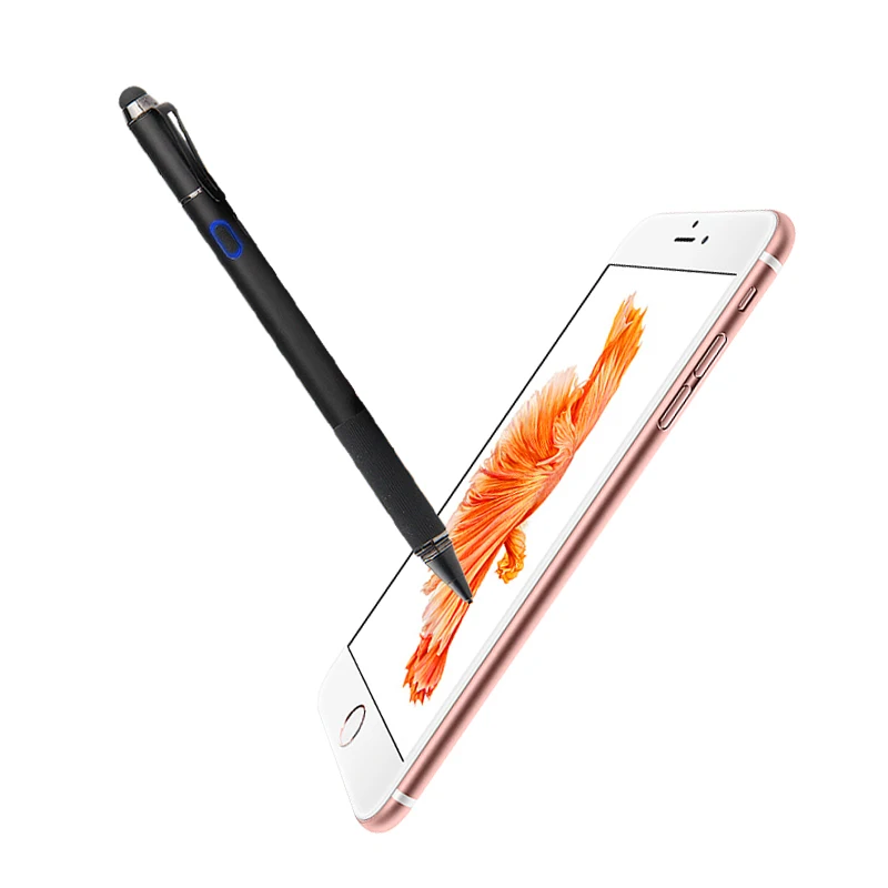 Высокая точность Active Стилусы Ручка емкостный Сенсорный экран для Apple IPhone X 8 плюс 7 6 6S 6 Plus 7 Plus 5S SE 5C чехол мобильный телефон