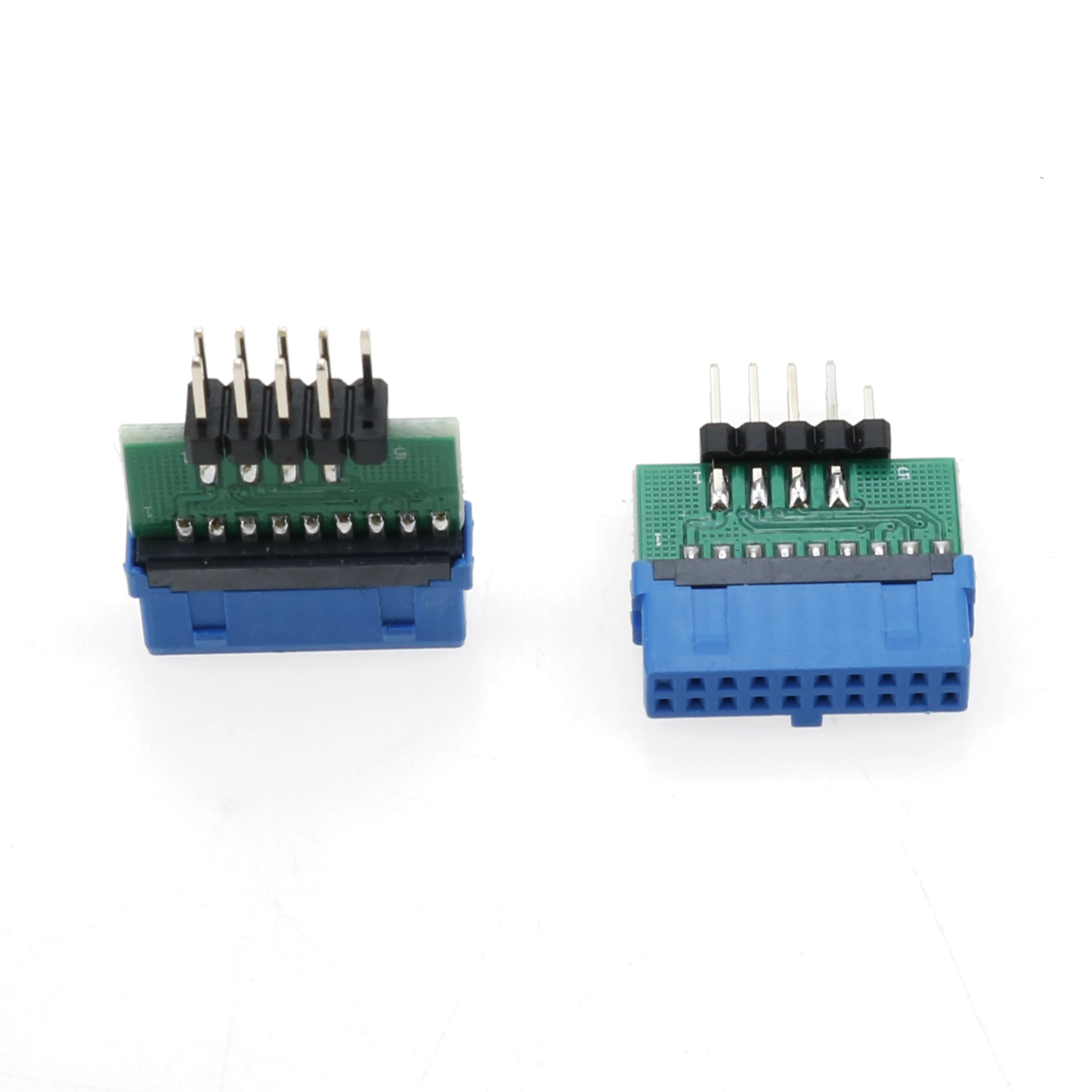 JCD 2 шт./лот USB3.0 19 PIN 20 контактный разъем для USB2.0 9 pin типа папа адаптер USB 3 0 19pin /20Pin 9PIN