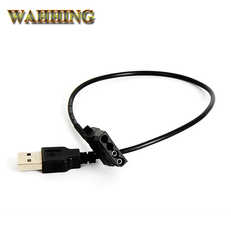 USB to 4 Pin Molex Fan Power Cable, 12V 4Pin Female to 5V USB Male Adapter, Computer Case Connector HY1582 - 1 Piece image 2
