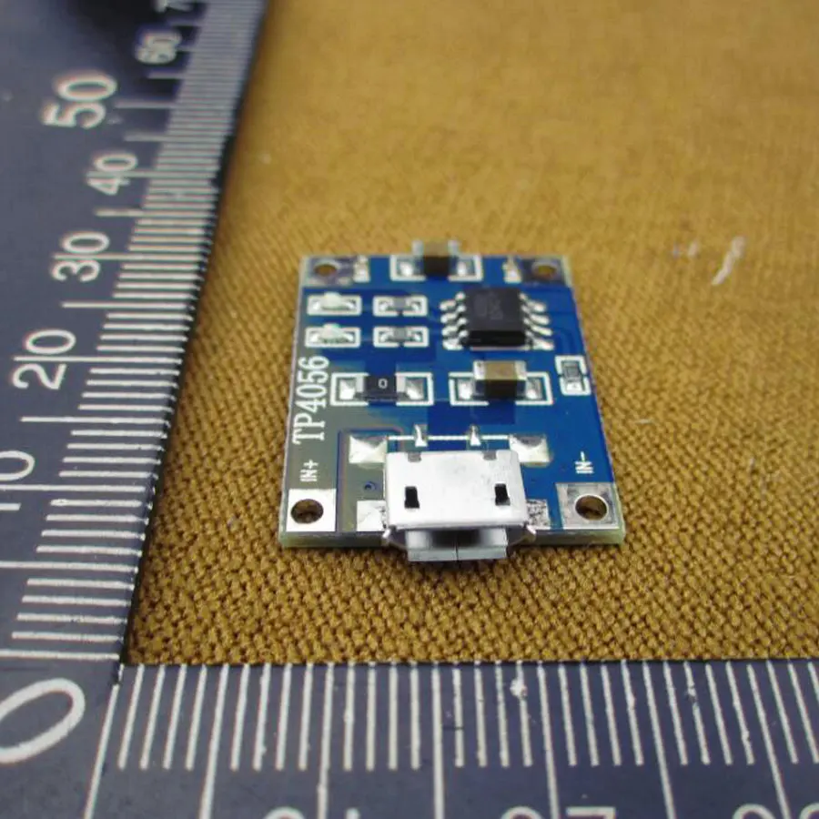 2 шт. литиевых Батарея Зарядное устройство Модуль 1A Micro USB 5 В 18650 TP4056 зарядки защиты
