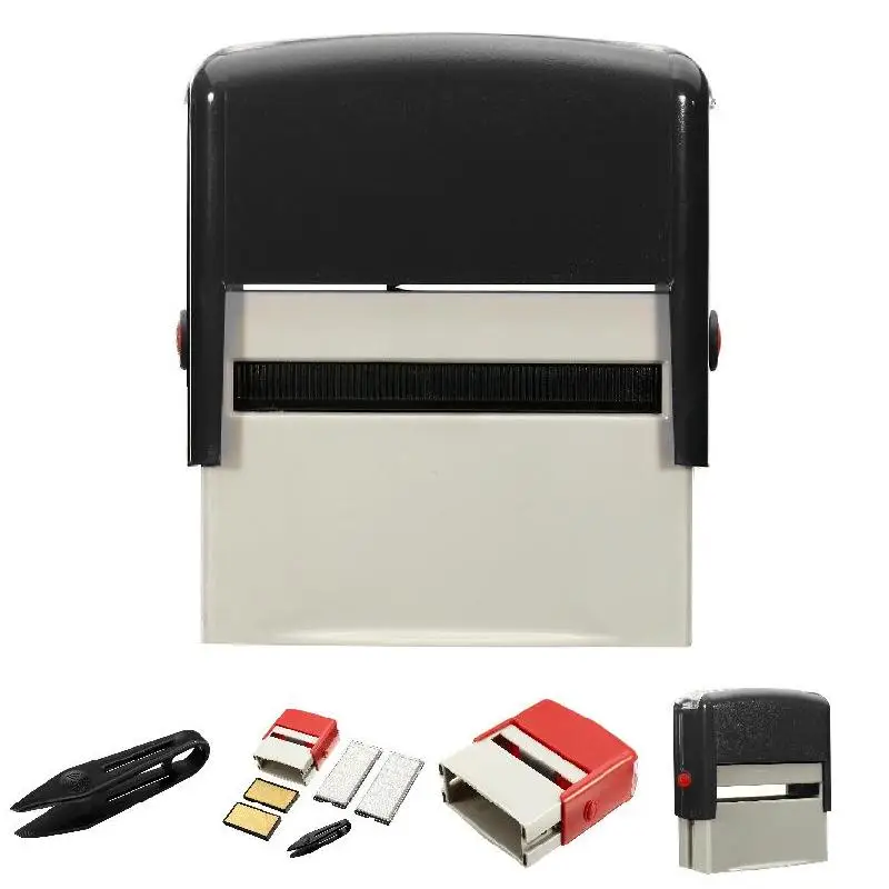 Горячее 1 шт заказной персонализированный самостоятельный Inking резиновый