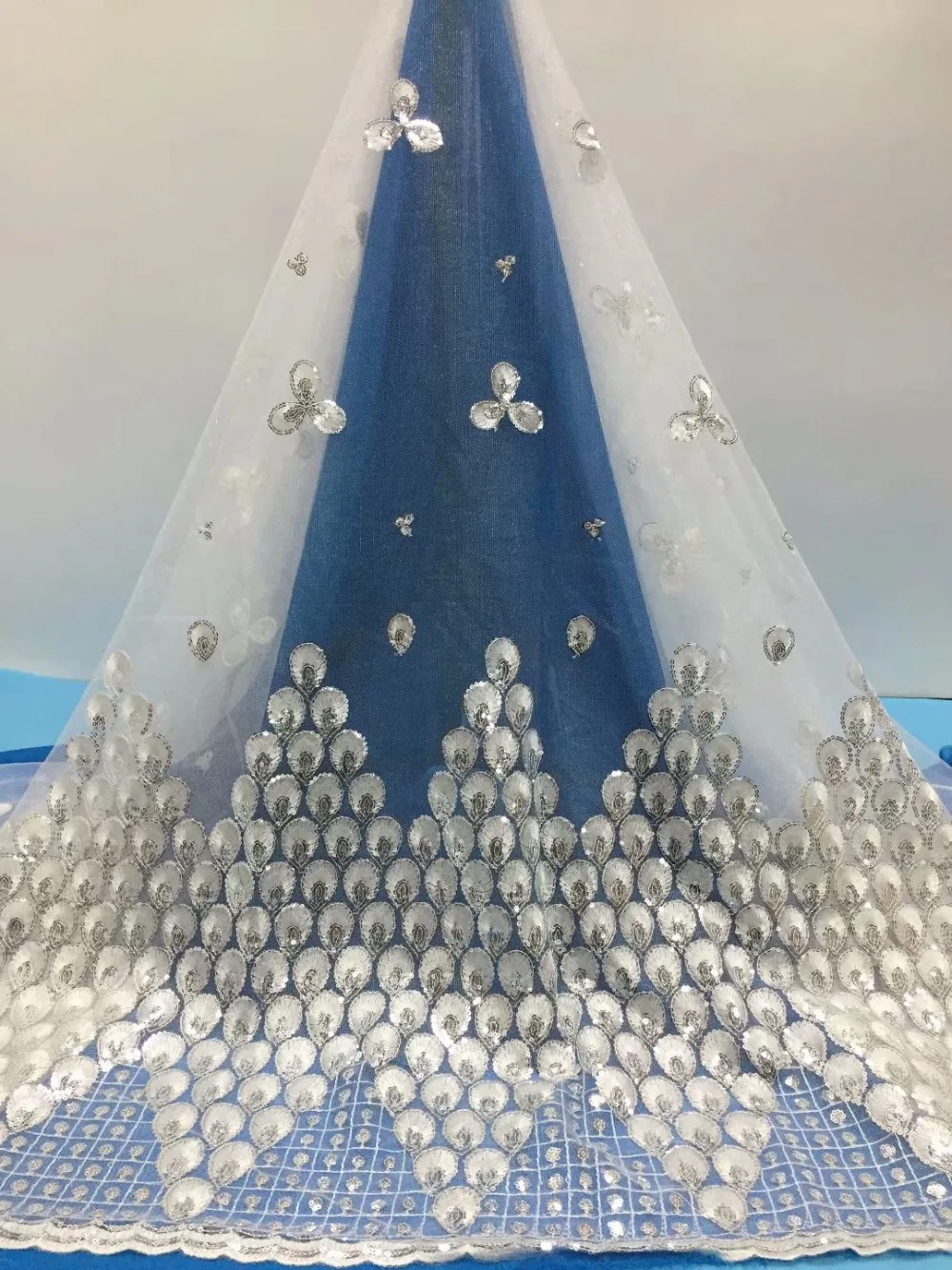 Новинка 2019 французское нигерийское кружево ткань высокого качества кружевная с