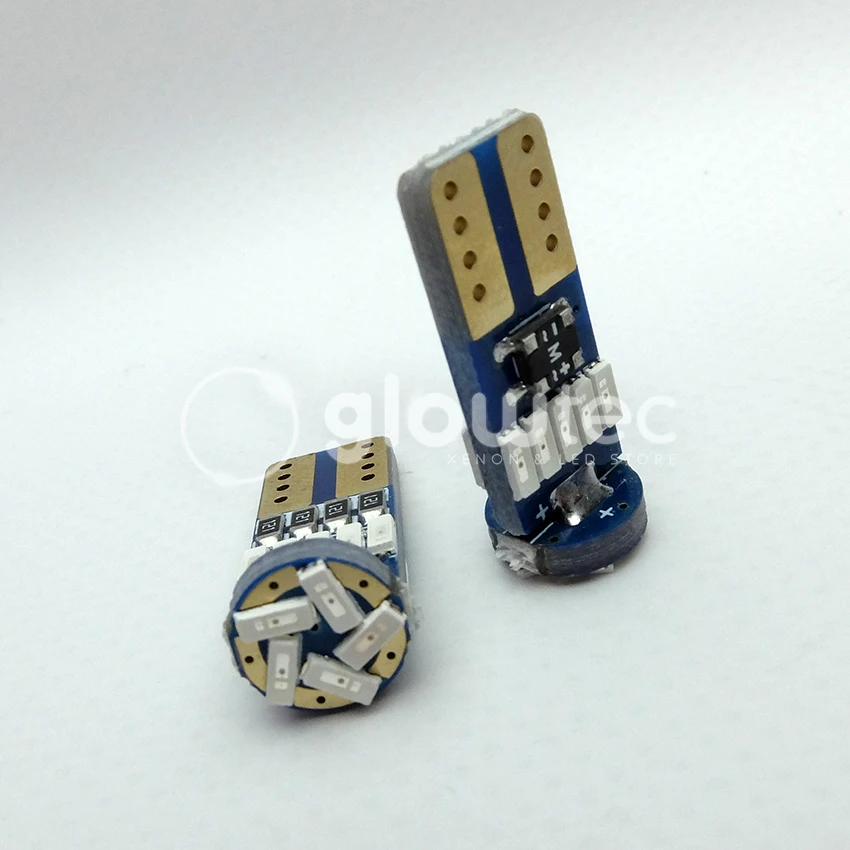 1 шт. LED T10 canbus led W5W Canbus t10 15smd 3014 неполярный свет внешний GLOWTEC | Автомобили и