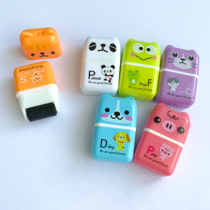 1X Kawaii с рисунком собачки и котика Копилка панда лягушка роликовая стирательная