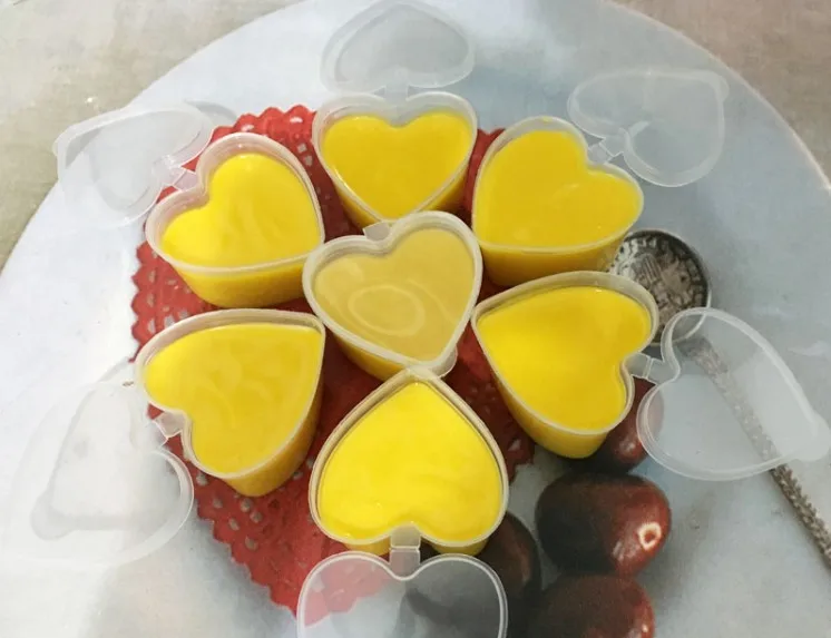 100 pcs Disposable plastic cup pp bottle Takeaway Sauce Cup Container Food Box With lid Condiment Pot Jar Kitchen Tool | Дом и сад