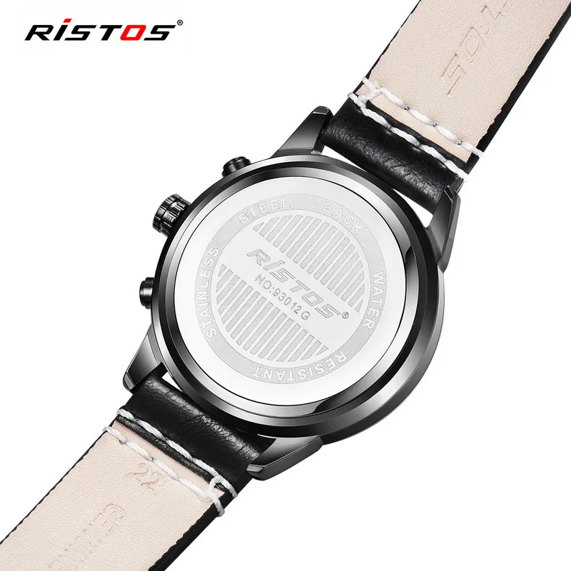 RISTOS Для мужчин горные спортивные часы Высокое качество сплава Прохладный