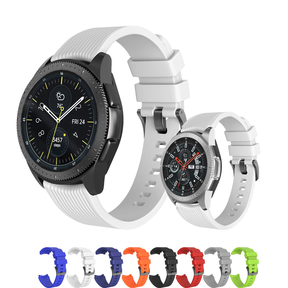 Ремешок для Samsung Galaxy Watch 46 мм 42 active gear s3 frontier huawei watch GT Strap 22 20 amazfit gtr 47 s 3|Ремешки