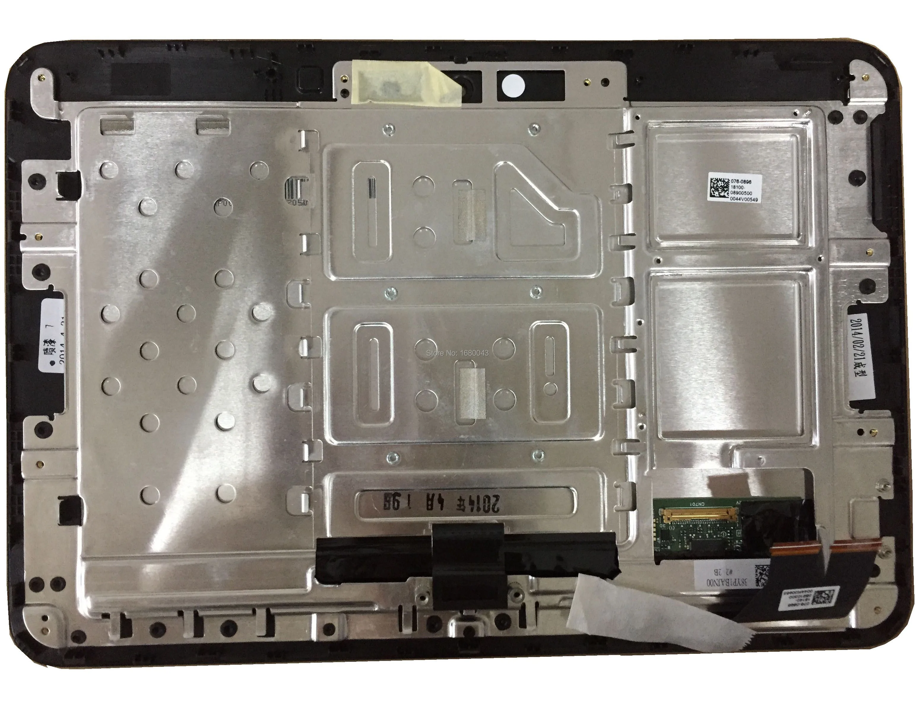 

076-0896 LCD LED Screen Touch Screen Digitizer Assembly with Frame for ASUS PadFone S 9" PF500 PF500KL P93L tablet BLACK