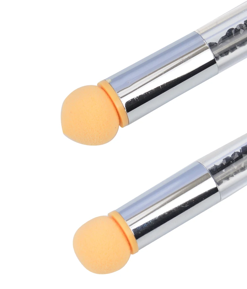 2 Heads Nail Art Sponge Gradient Brush Acrylic Gel Polish Gradual Color Transfer Rhinestone Sequins Pick Up Dot Paint Draw Pen