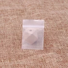 Горячая Распродажа 100 шт.лот мини Самоуплотняющиеся полиэтиленовые пакеты с застежкой-молнией прозрачные пакеты с застежкой-молнией подвески для серёжек упаковка для ювелирных изделий