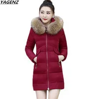 Большие размеры 5XL 6XL, женская кожаная куртка, пальто с воротником из искусственного меха, новая женская зимняя парка среднего возраста, теплая кожаная одежда, женские пальто