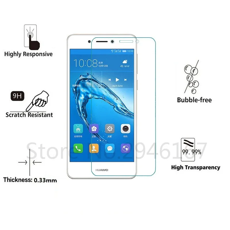 Для Huawei Honor6C DIG L21 не полное покрытие закаленное стекло для Honor 6C L01 L21HN Защитная