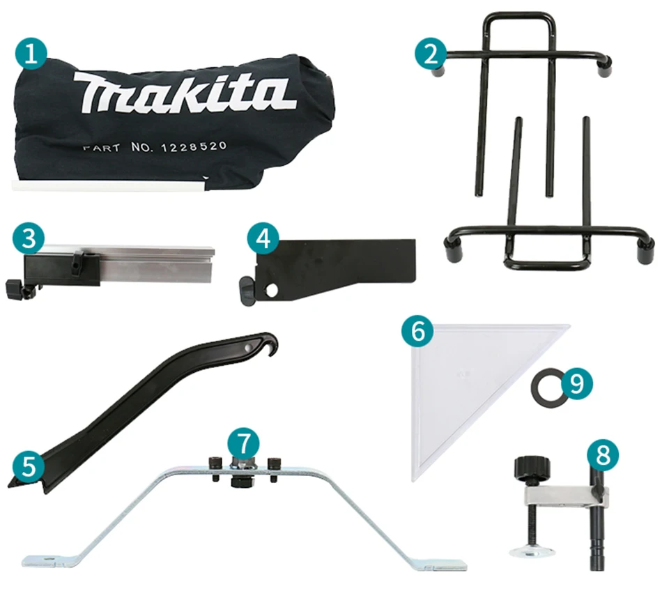 Япония Makita LH1201FL Настольная пила, косая алюминиевая машина, легированная пластиковая сталь, деревообрабатывающая режущая бензопила 12 дюймов 1650 Вт