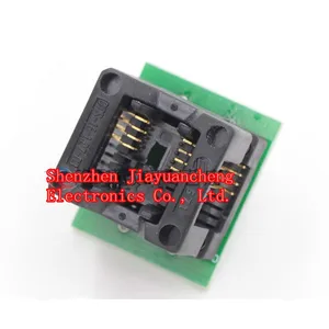 Программатор SO8 SOIC8 SOP8 Turn DIP8 SOP 8 To DIP 8 IC, программатор, записывающее устройство, адаптер, розетка, конвертер, узкий корпус