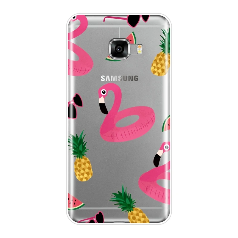 Мягкий чехол для телефона Samsung Galaxy C9 C7 C5 Pro силиконовый чехол-накладка на заднюю