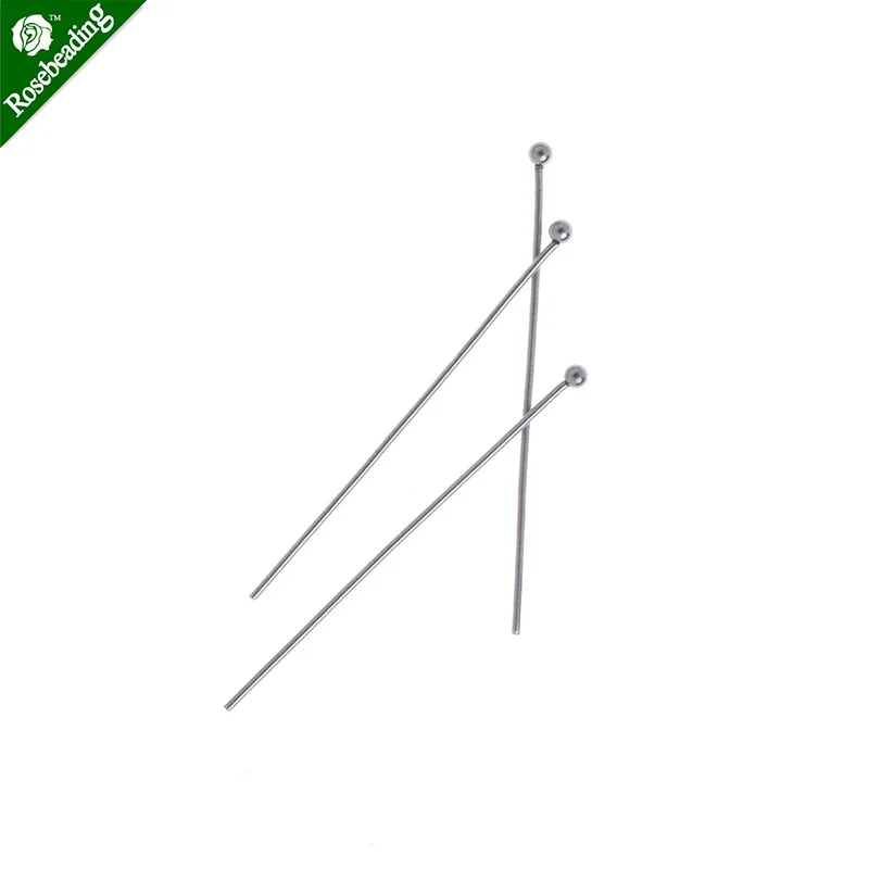 20 шт. 20-40 мм Шариковые головки из нержавеющей стали булавки стальные