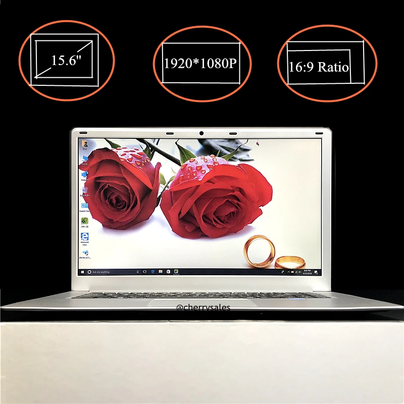 DEEQ 15 6 дюймов ноутбук Intel N3450 четырехъядерный Windows 10 1080 P FHD ГБ ОЗУ 64 Гб eMMC с Bluetooth wifi