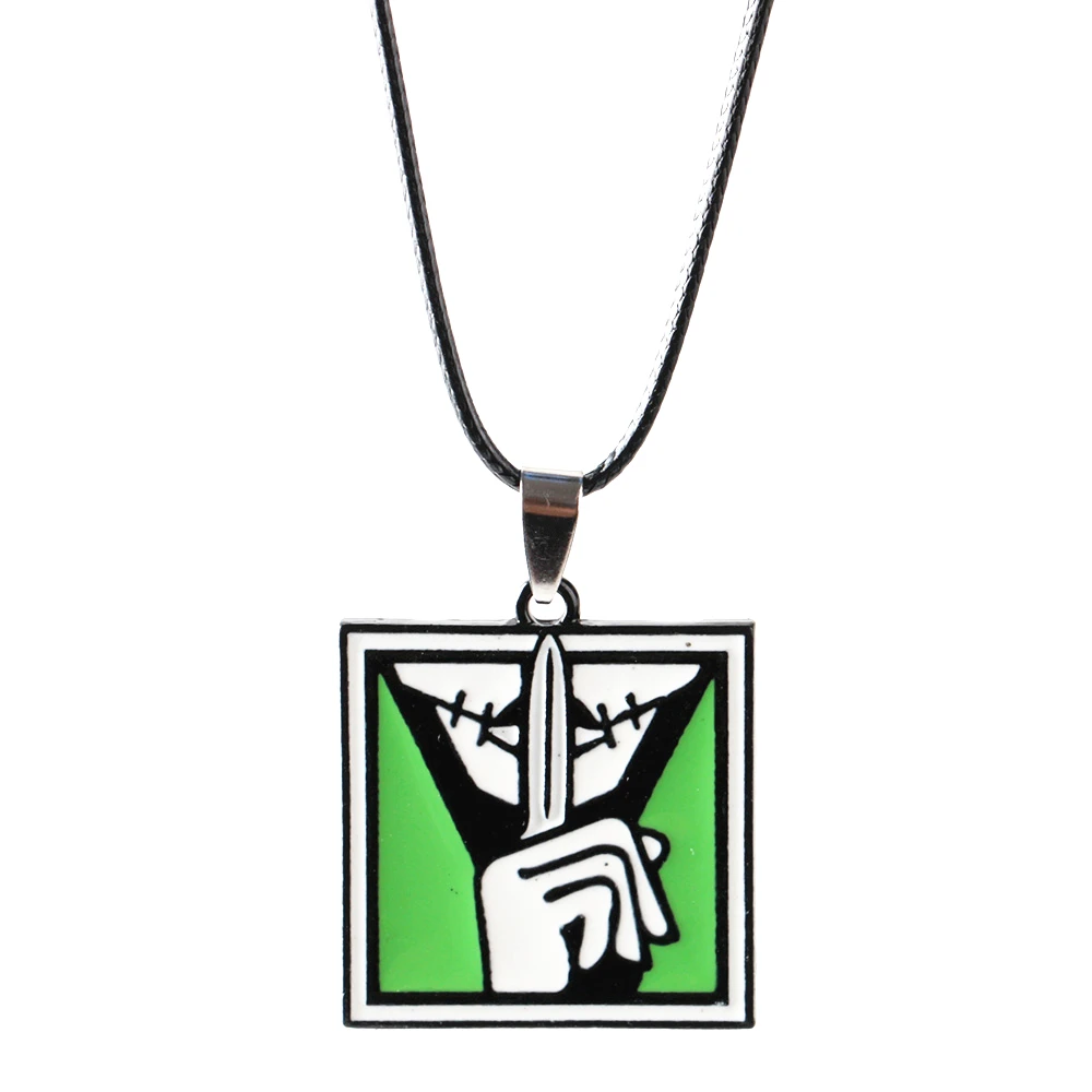 41 Тип FPS игра Радуга шесть осада ожерелье цинковый сплав кулон для мужчин и женщин