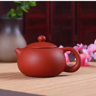 200 мл Исин Чайник из красной глины xi shi горшок Zisha ore красота Китайский кунг-фу чайник костюм галстук гуаньин черный чай с подарочной коробкой - Цвет: A