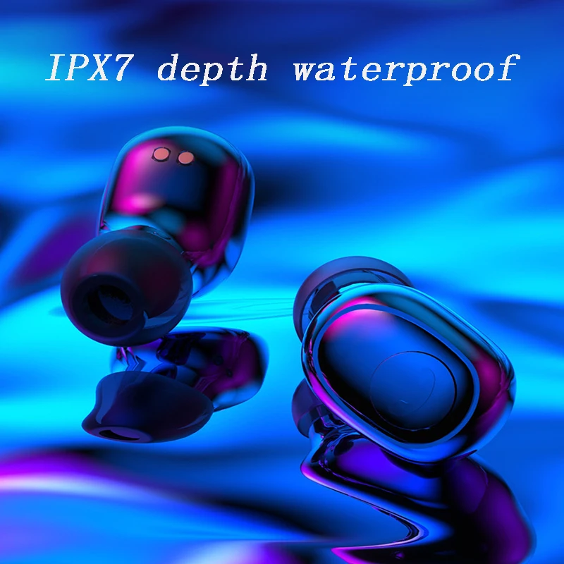 Поддержка беспроводной зарядки IPX7 водонепроницаемый Bluetooth спортивные наушники с