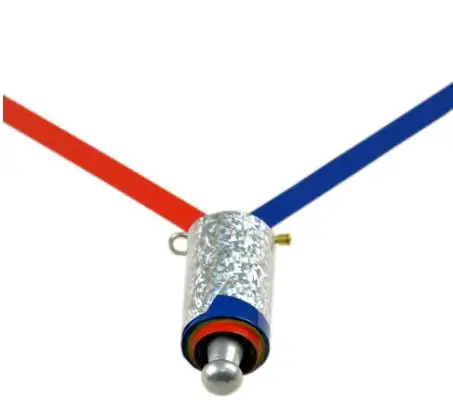 Волшебный трюк Квадратный Круг трость (многоцветный из нержавеющей стали)