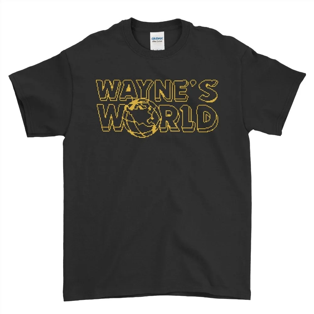 Забавная Мужская футболка Wayne'S World с надписью Garth вечерние On Уэйн 90'S Boys