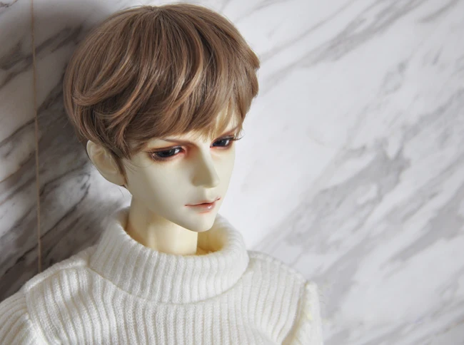 Парики для кукол BJD Короткие парики 1/3 1/4 1/6 DD SD MSD YOSD из проволоки высокой
