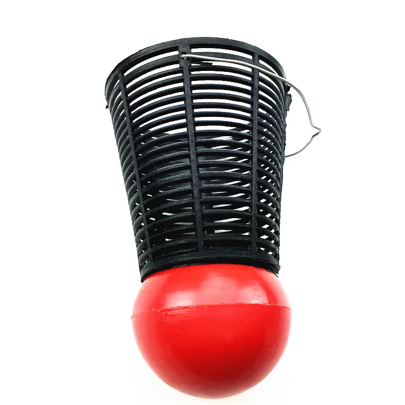 Маленькая клетка для приманки рыболовная Ловушка держатель корзины-кормушки