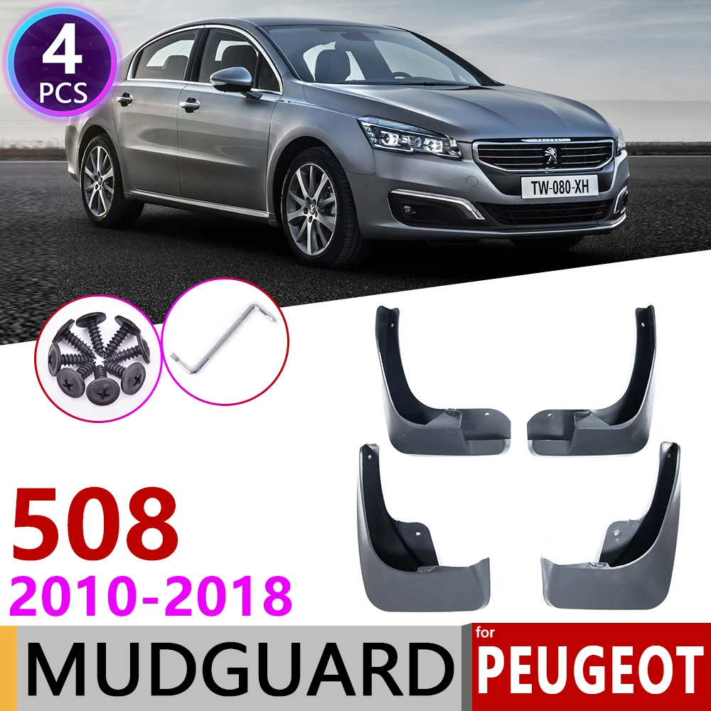 Для peugeot 508 508sw SW 2010~ крыло автомобиля Fender Всплеск закрылки брызговик аксессуары 2011 2013