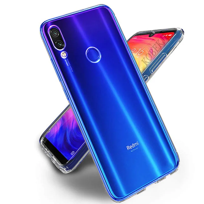 Чехол для Redmi Note 7 чехол Xiaomi Мягкая силиконовая задняя крышка телефона Note7 Pro Global Case