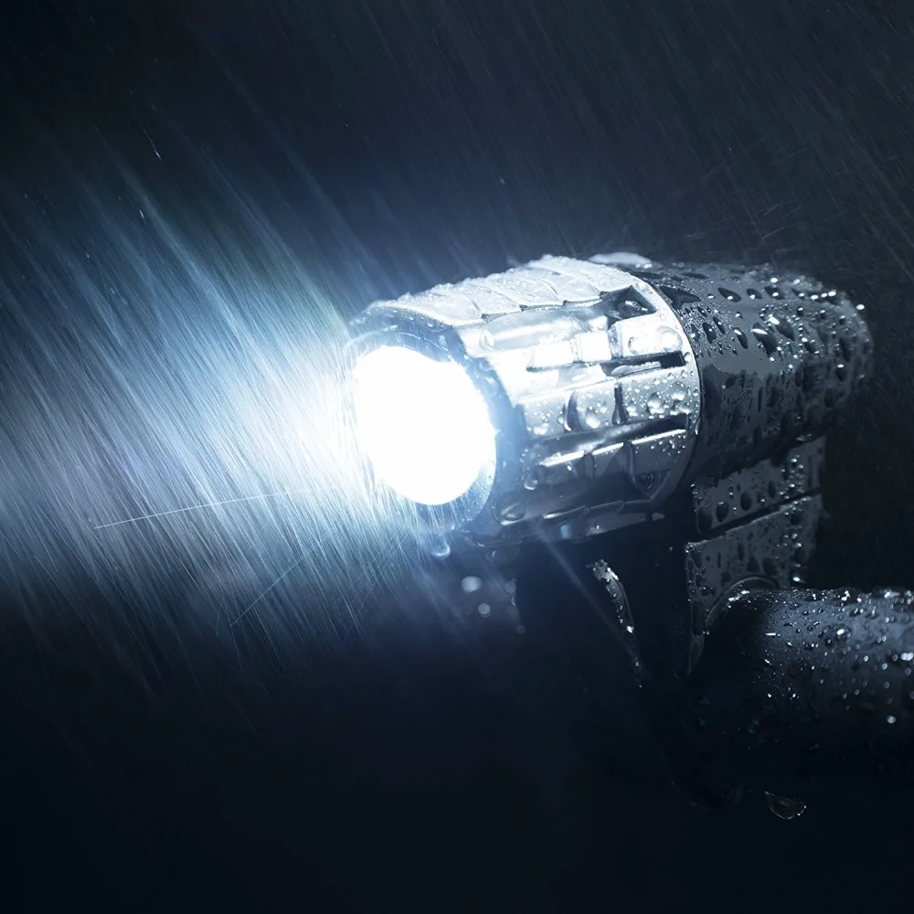 USB Перезаряжаемый велосипедный светильник мощный люмен головной светодиодный