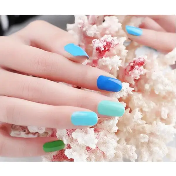 УФ Гель лак kadion набор полуперманентных гибридных гель лаков для маникюра 7