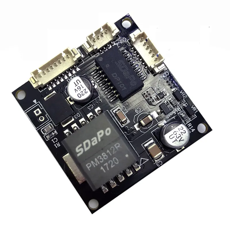 12 Вт 12 В/1 а 38X38 мм IEEE802.3af POE плата модуля для IP камеры безопасности Поддержка SMTSEC все SIP-E серии IP камеры модуль POE-1