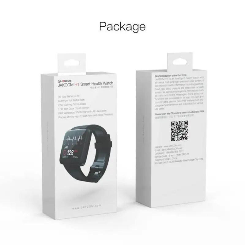 JAKCOM H1 Смарт часы для здоровья Bluetooth Смарт-браслет IP68 водонепроницаемый пылезащитный Поддержка Язык изменение функции приложения