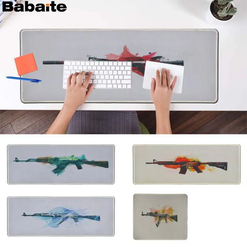 Подарочный коврик для мальчика Babaite Cs Go Ak 47 DIY дизайн игровой с узором мыши