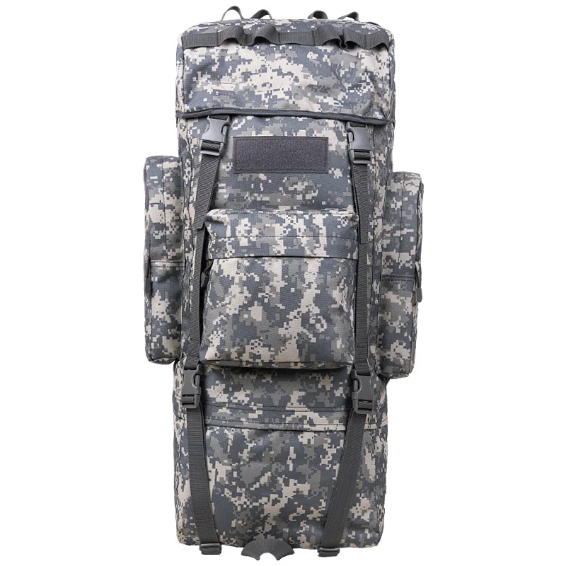 08 ACU camouflage Новинка, 100л, уличная сумка, камуфляж, военный рюкзак, тактические сумки, водонепроницаемые, многофункциональные, для багажа, для пешего туризма, для путешествий, большая спортивная сумка - Цвет: 08 ACU camouflage